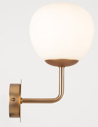 Lampada da parete Modern in Metallo Erich Ottone