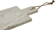 Piatti da Servire in Marmo Bianco - 44 x 16 x 2 - Dettaglio a Catena