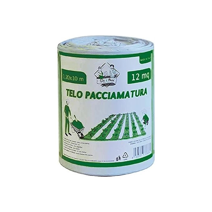 Foglia Pacciamatura Bicolore Grigio Nero 50 My 1.2x10mt
