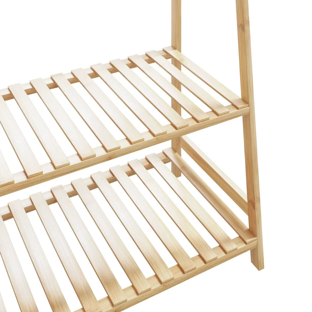 Appendiabiti con Ripiani 110x40x180 cm in Bamb¨´ CFW9630680