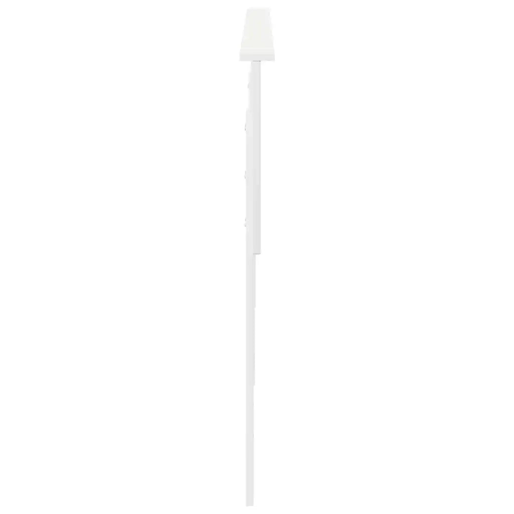 Testiera-Testata-Testiera Decorativa Bianco Lucido 200 cm Legno multistrato 292450