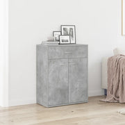 Credenza Grigio Cemento 60x30x75 cm in Truciolato