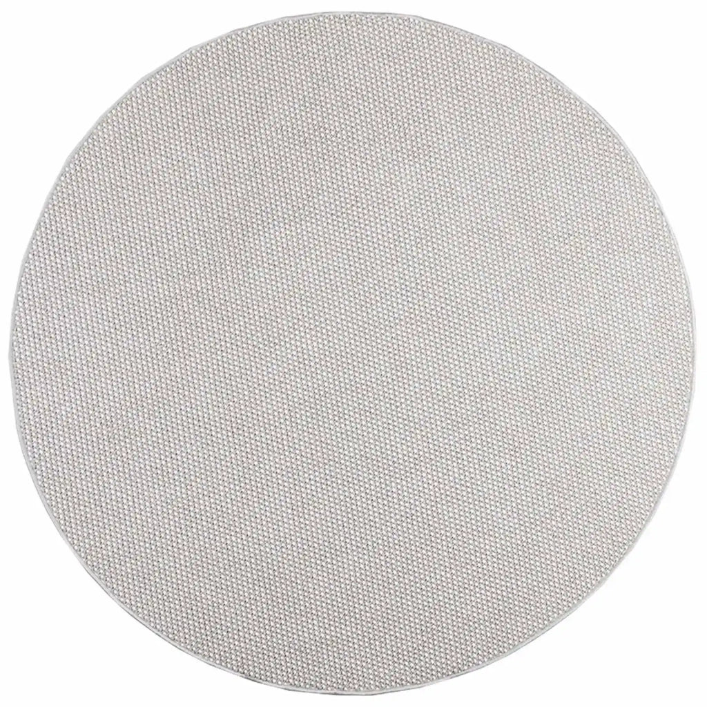Tappeti per area Rotondo LUGO Crema e Grigio Ø 120 CM 42022723