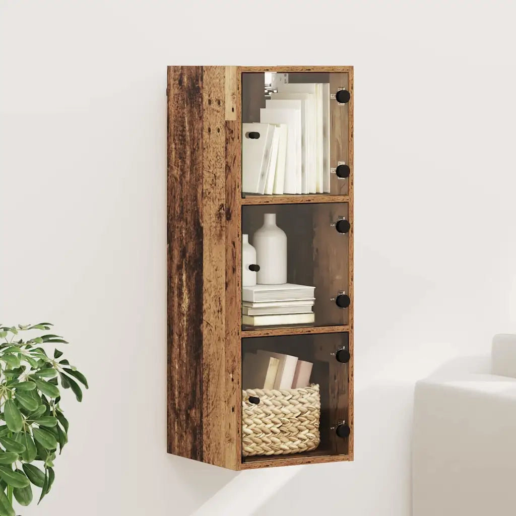 Armadietto a muro Legno vecchio 35 x 37 x 102 cm