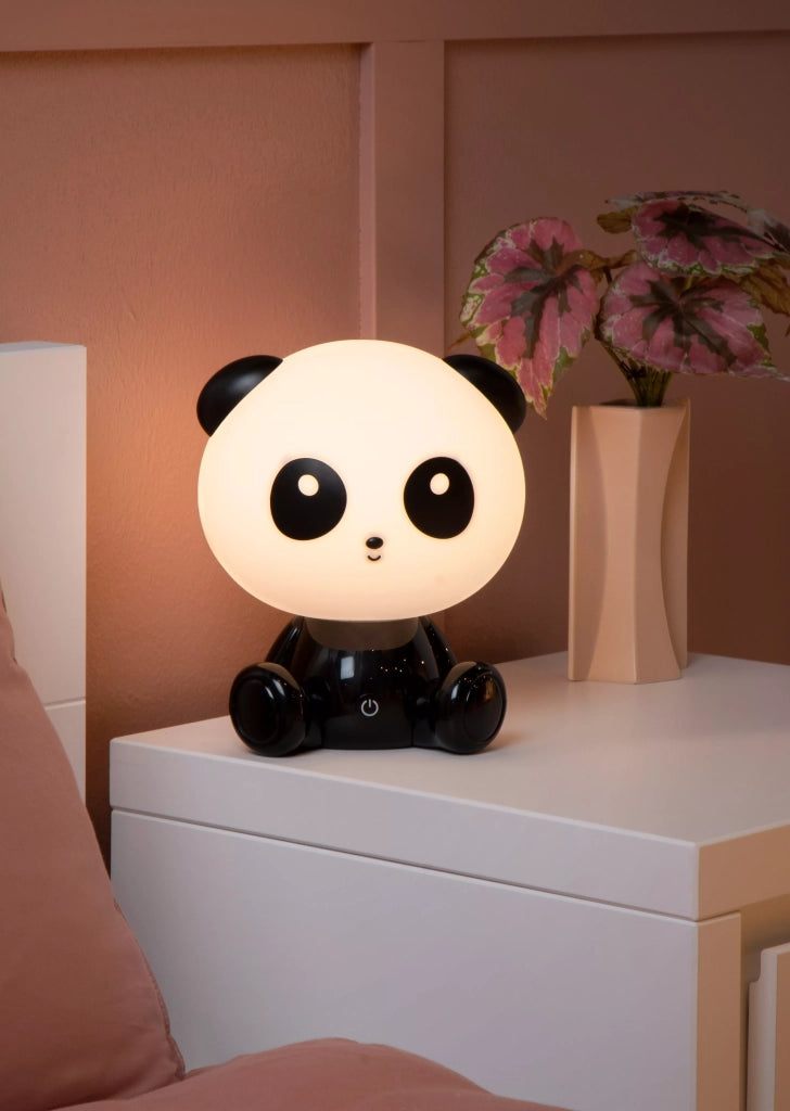Lampada da tavolo Panda b/n LED 3W dimmer Lucide Dodo