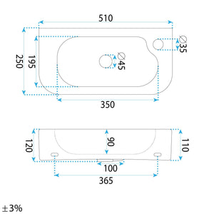 Lavabo Da Appoggio / A Parete Rea Odetta