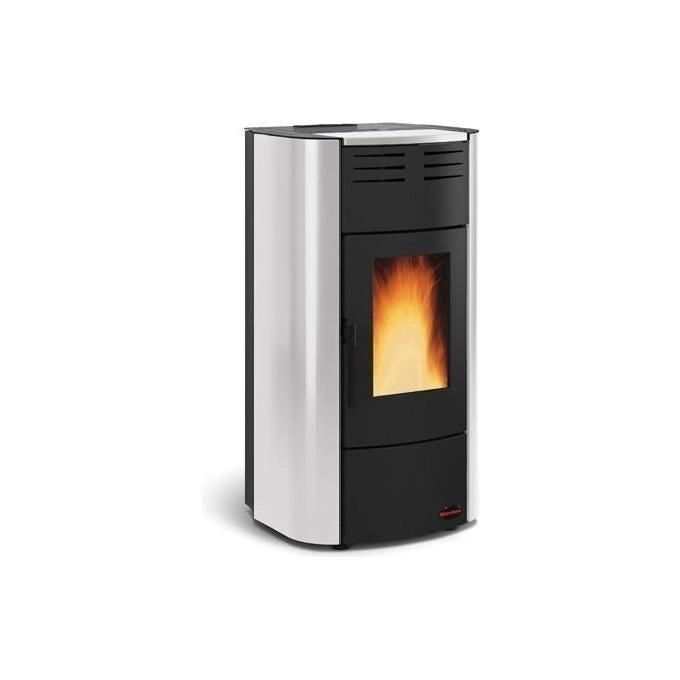 Extraflame Raffaella GRL Stufa a Pellet Grigio Luce 2.0