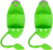 Pappagallo Alimentatore Plus - 2 pezzi - Cassa Alimentare per Uccelli - Contenitore Verdure e Frutta