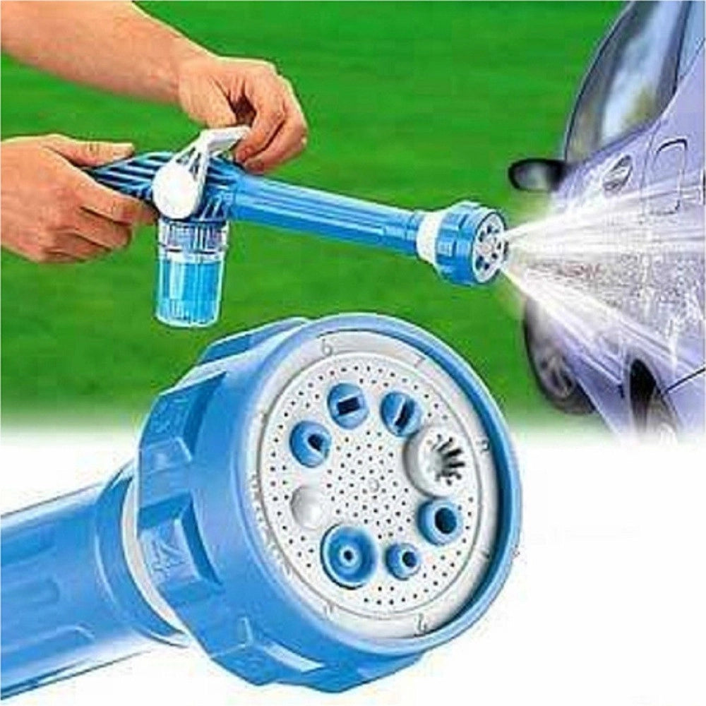 Trade Shop - Lancia Pistola Idropulitrice Auto Moto Camper Giardino 8 Getti Regolabili -