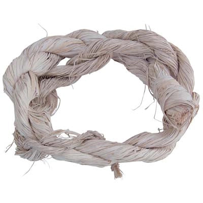 RAFIA NATURALE INTRECCIATA - GR 300 CA- 3 pezzi