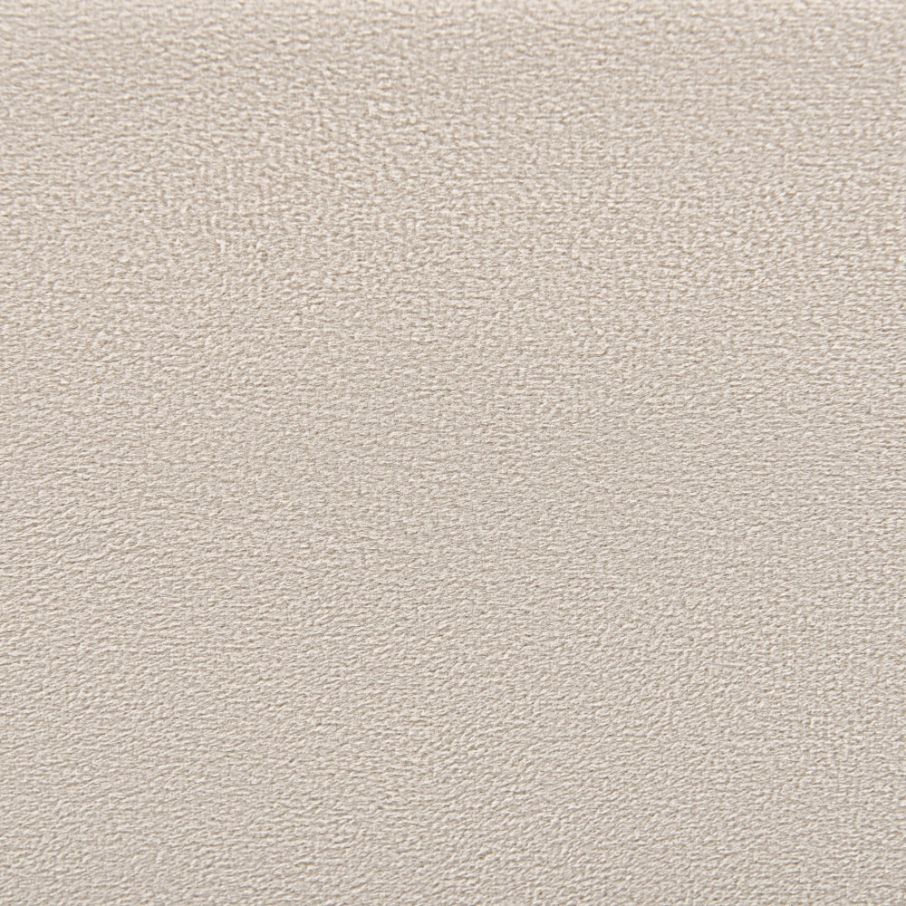 Letto matrimoniale EU Beige Chiaro Velvet 160 x 200 cm Imbottito Telaio Poggiatesta