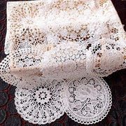 Sostegni Ronde a Foggia di Fiori - Sostegni per Vasi - Piatto di Sostegno - Vintage - 4 Pezzi - 40 cm - Piatto di Sostegno