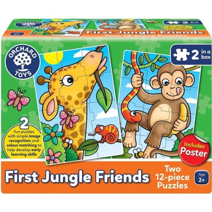 Amici della Giungla - Puzzle - FRUTTETO
