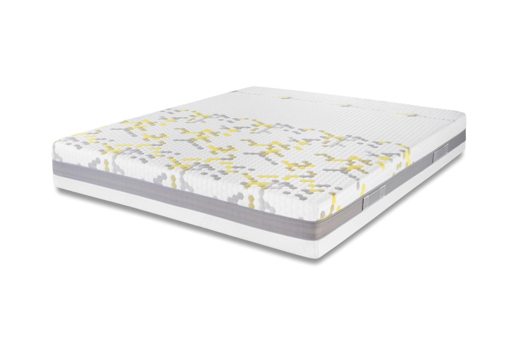 Materasso Piazza e Mezza in memory foam Wonder 6 Strati Celliant® e Cooler | Dispositivo Medico Detraibile 19% Misura: 140x190 Alla francese