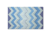 Tappeto Casa Bagno Cotone Spugna Morbida Antiscivolo Tono Su Tono Corner - 60x130 - Oceano