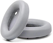 Orecchini compatibili con Sony WH-1000XM4, colore argento grigio, con cuffie, 1 coppia
