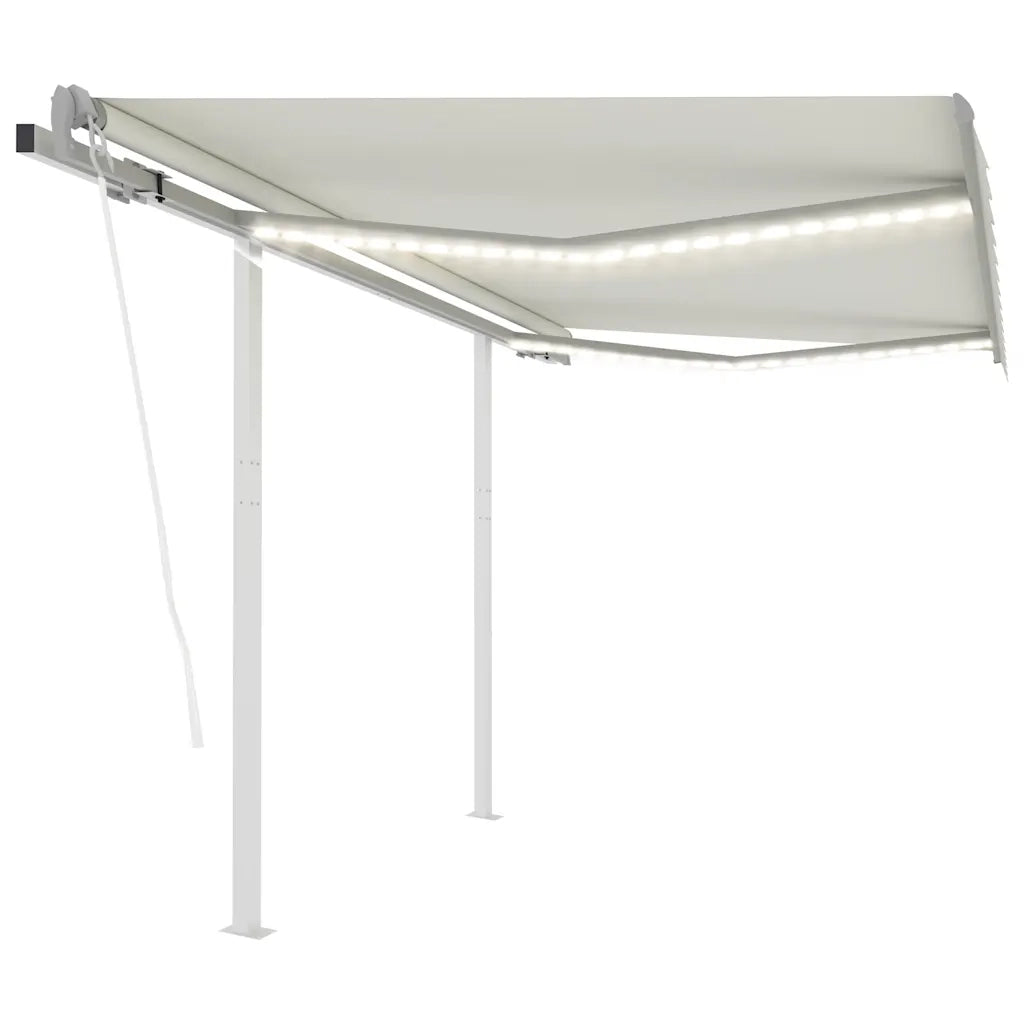 TendaAutomatica con Sensore Vento e LED 3x2,5 m Cremacod mxl 80337