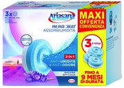 Ricarica per Deumidificatore Henkel Ariasana Aero 360 Lavanda 3 pezzi x 450 gr