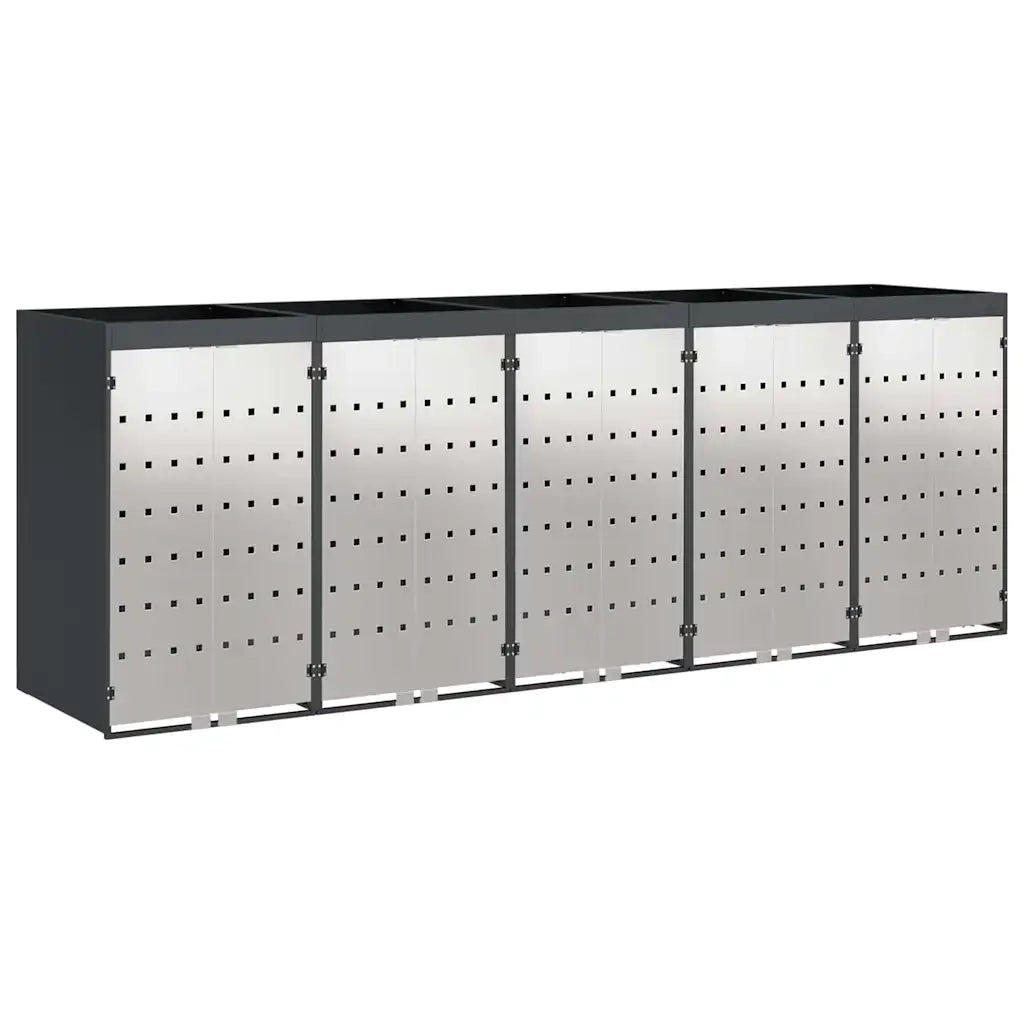 Contenitore per Rifiuti per 3 Bidoni 340 x 77.5 x 115.5 cm