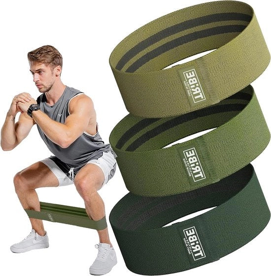 Bande di resistenza per allenamento - bande per allenamento glutei - per donne e uomini.