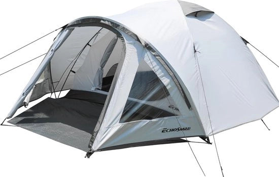 Tenda da Campeggio Acquatica per 4 Persone con Vestibolo - 3-4 Stagioni Tenda da Campeggio con Cupola