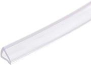 PVC Afdichting Transparante Copertura Profilo U-Seal 3-5 mm 3 Metri con Bordo