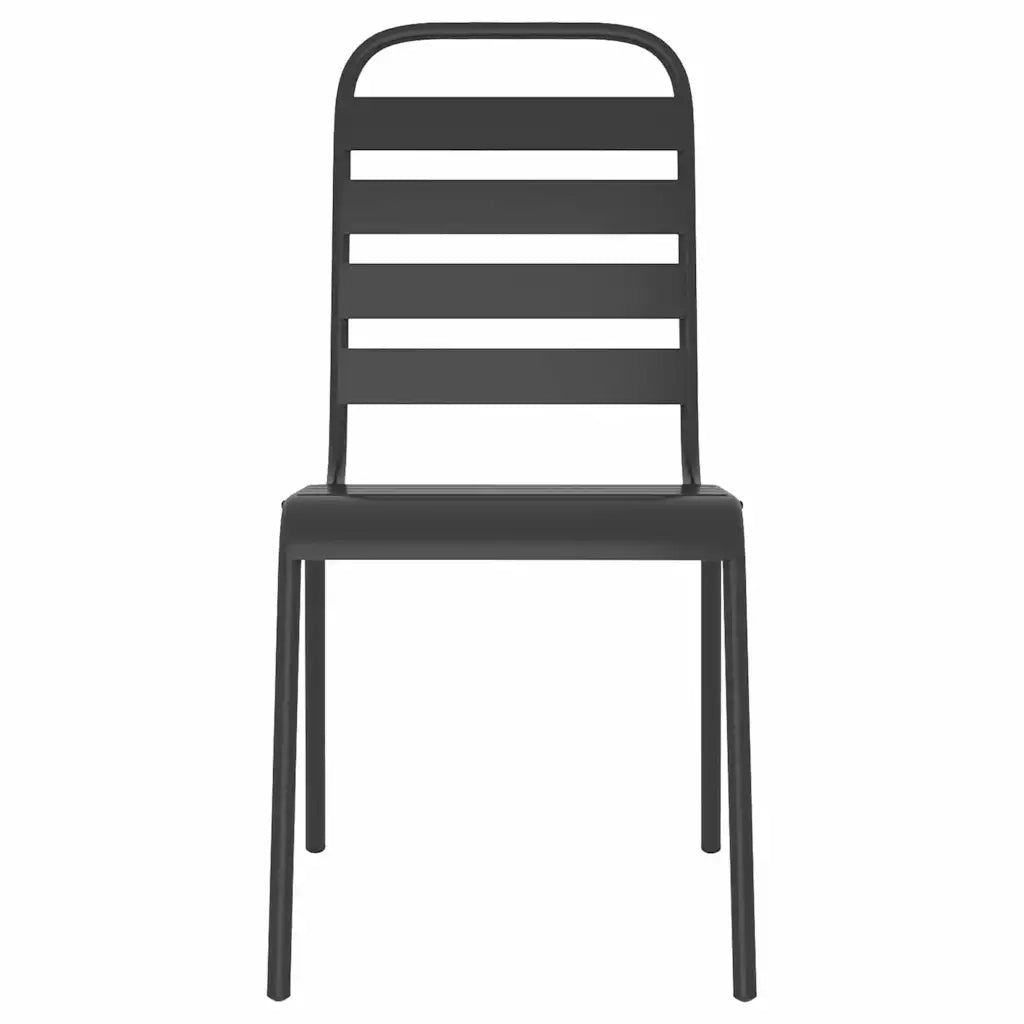 Set da Pranzo da Giardino 5 pz in Acciaio Antracite 3187988