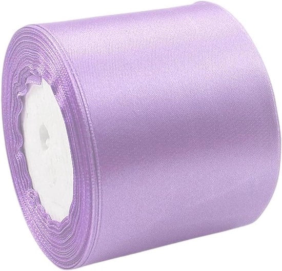 Lint Satinato in Lapislazzuli 75mm - 22 Metri - Lint Decorativo e di Regalo - Lint di Seta per Eventi come Matrimoni e Compleanni