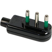 SPINA MOBILE RIBASSATA FME - NERO 2P+T 10A- 10 pezzi