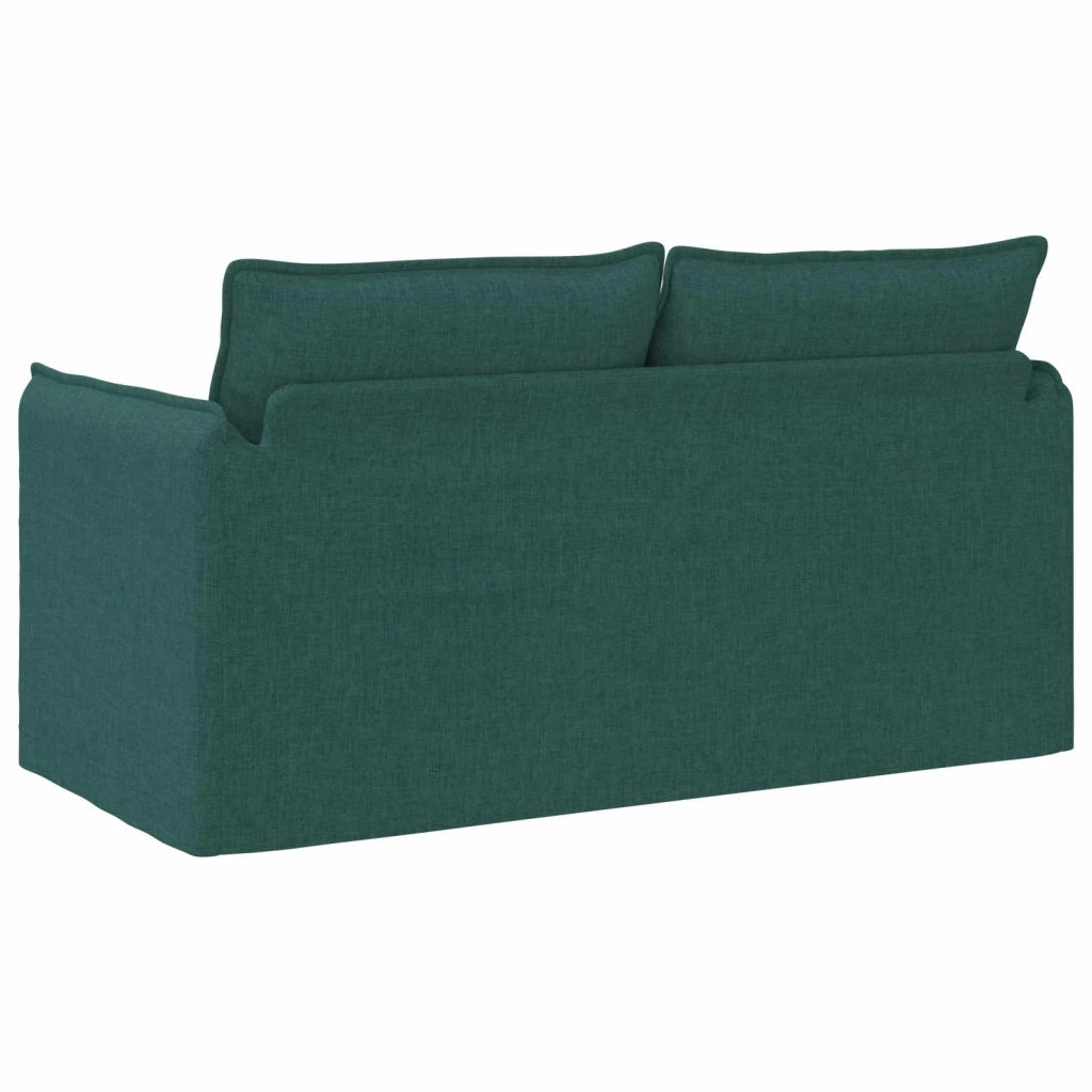 Divano Verde Scuro 156 x 82 x 85 cm Tessuto