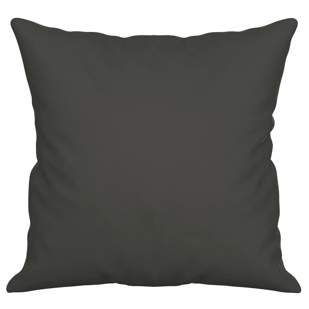 Cuscini Decorativi 2 pz Grigio Scuro 40x40cm Tessuto Microfibra cod mxl 50915