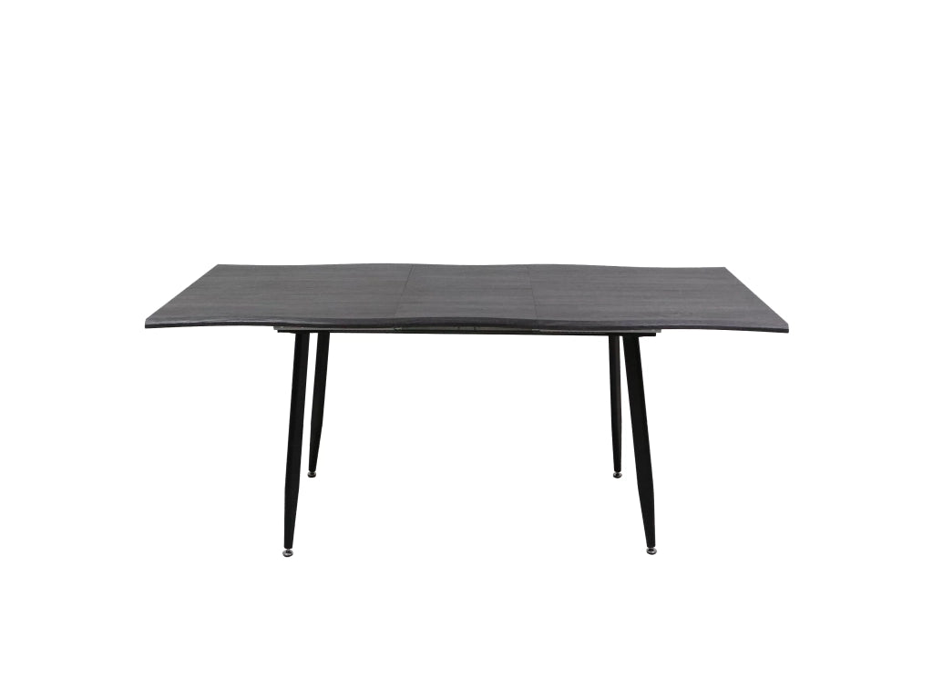 Tavolo moderno design allungabile rovere grigio 140x85x76 - Mobili 2G
