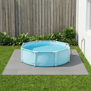 Tappetino per piscina 6 pcs Grigio 2,16 m² Schiuma EVA 3433269