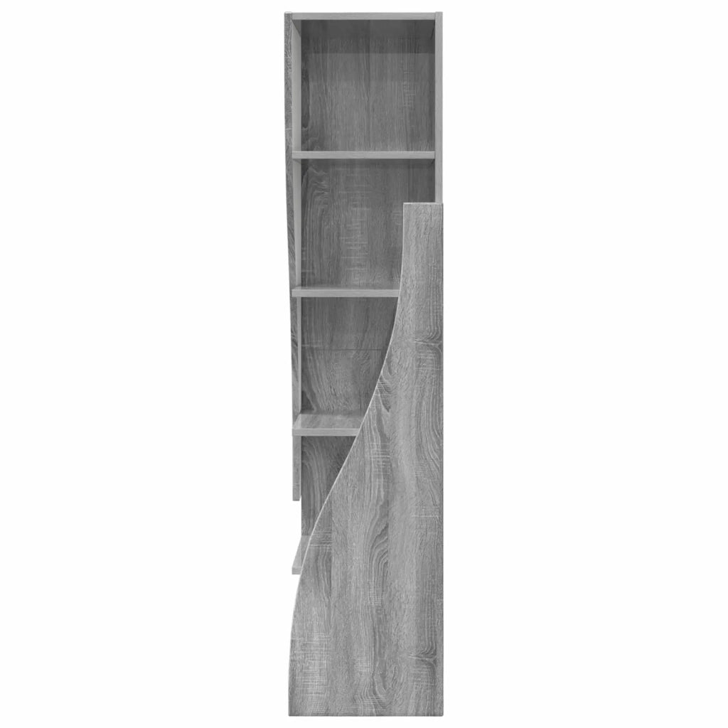 Mobile angolare 32x32x140cm Legno ingegnerizzato Grigio Sonoma 889881