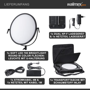 Soft LED Brightlight 700 Round BiColor