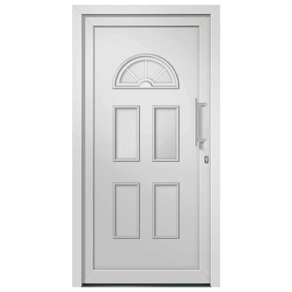 Porta di Ingresso Bianca 98x198 cm 279254