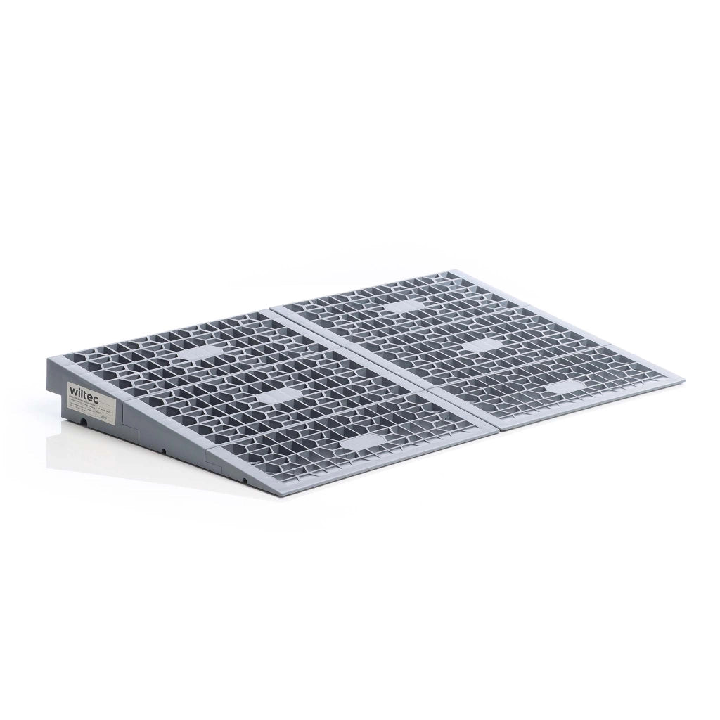 Rampa per soglie con diverse altezze 0-25/25-50/50-76 mm Larga 810 mm Pedana per disabili