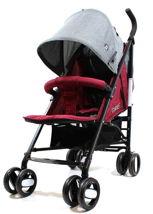 Passeggino Leggero per Bambini Pieghevole con Borsa Nemo Grigio e Rosa