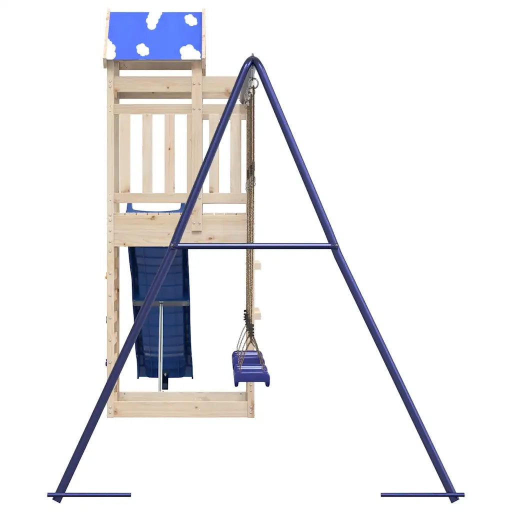 Set da Gioco da Esterno in Legno Massello di Pino 3279166