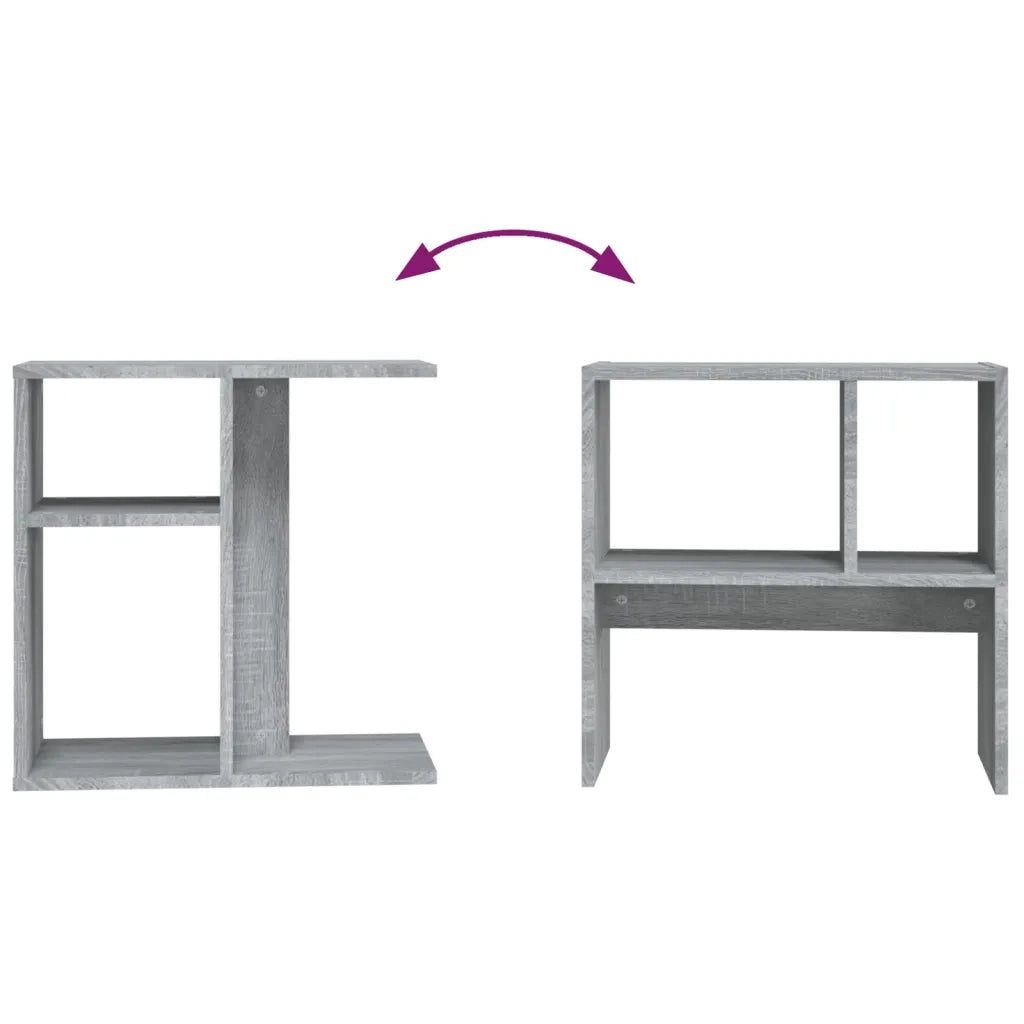 Tavolino Grigio Sonoma 50x30x50 cm Legno Multistrato 815850