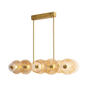 Lampada sospensione Allure oro vetro LED 51W Maxlight