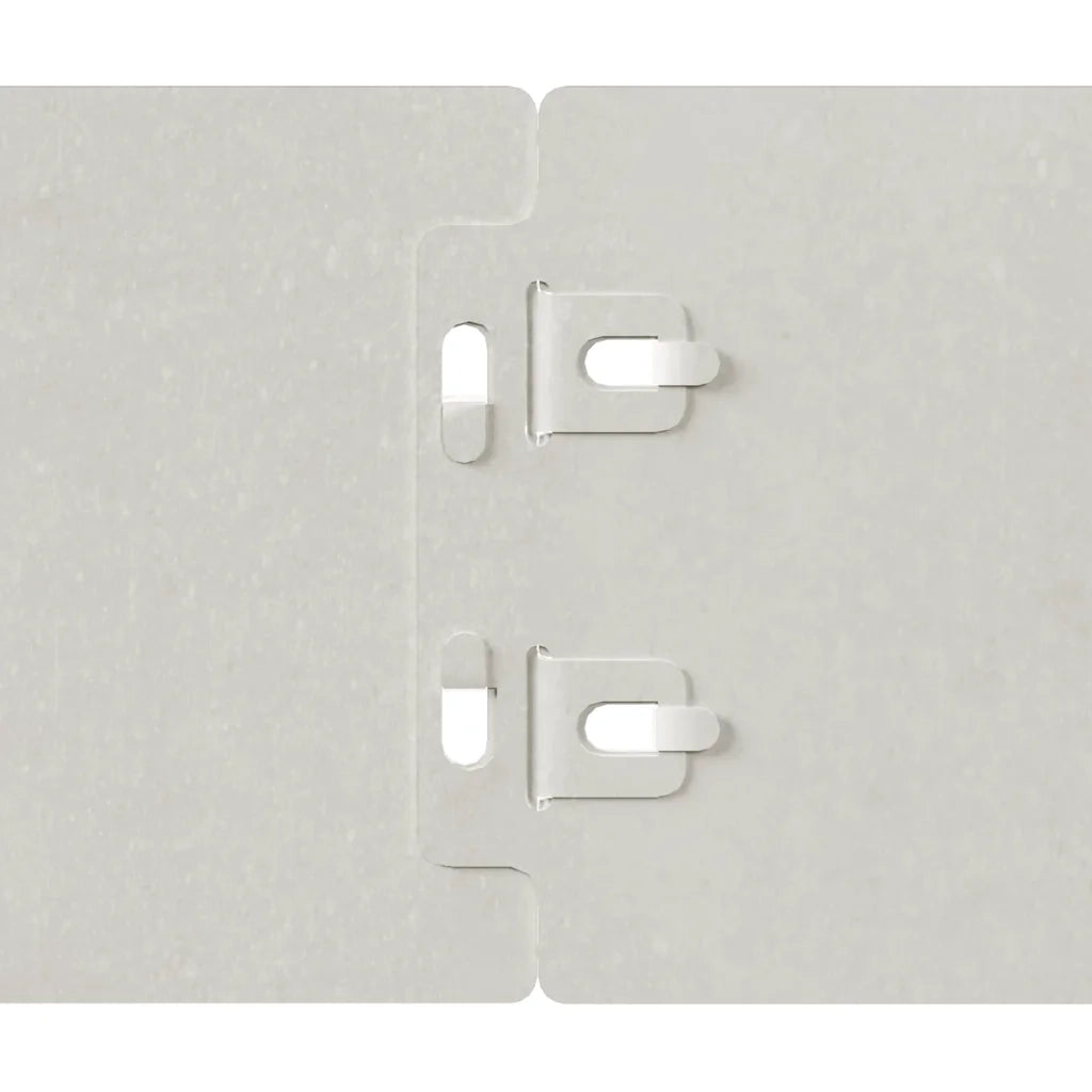 Bordure per Prato 50 pz 10x103 cm Acciaio Inossidabile CFW8230385