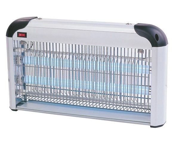ZANZARIERA ELETTRICA 2x8W - cm 27x11,5x26h - copertuta 40 mq