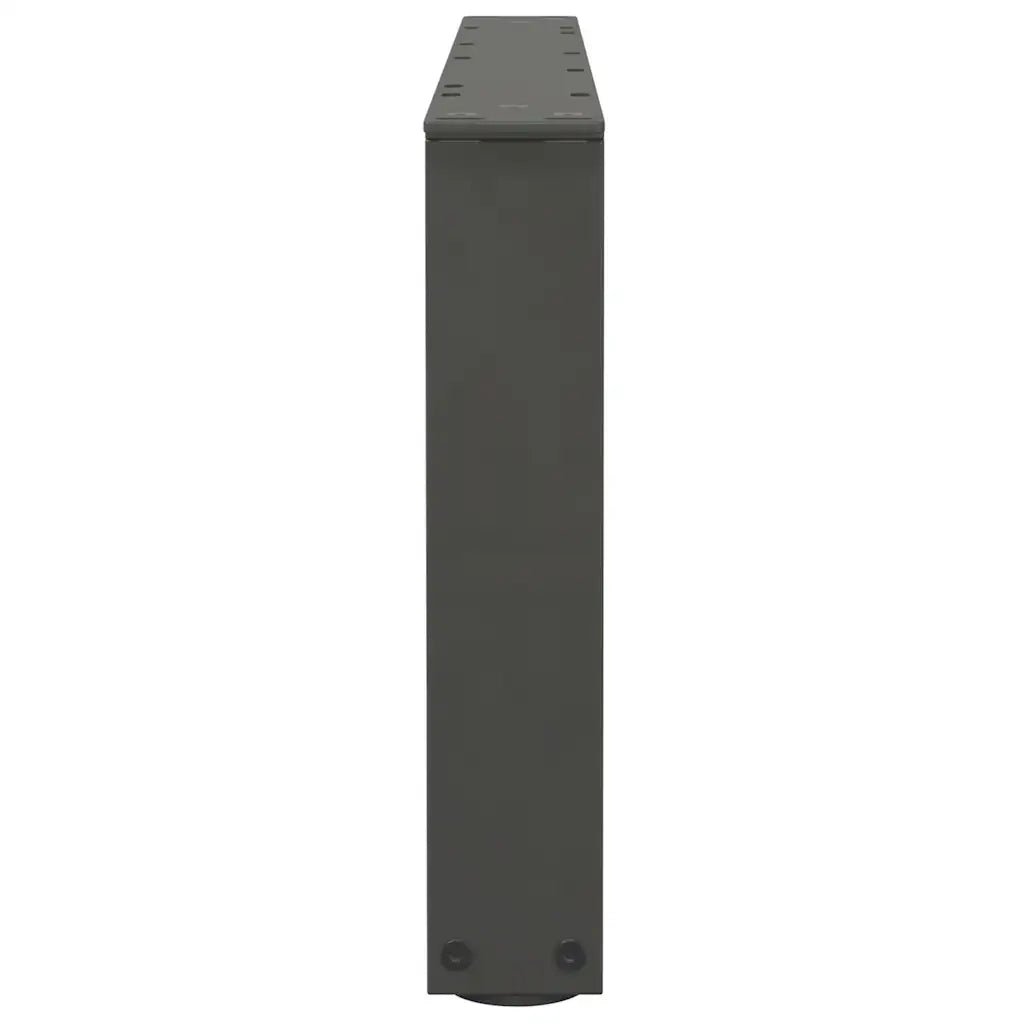 Gambe per Tavolino da CaffÃ¨ a Forma di V 2 pz Antracite 70x(30-31,3) cm Acciaio