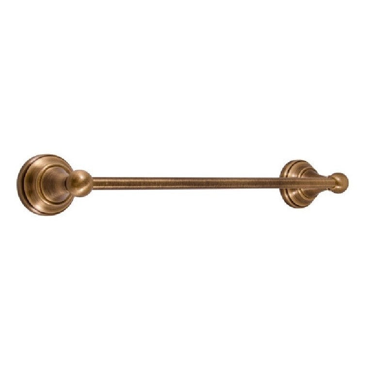 Portasciugamani a muro retrò MORAVA in bronzo 65,05x7,85x5,95 cm
