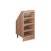Mobile cucina sottotetto R-Line Rovere dorato 40 cm con 4 scomparti Vicco