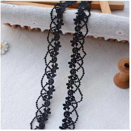 Banda decorativa con applicazione self-adesiva per decorare, 6 m, nero