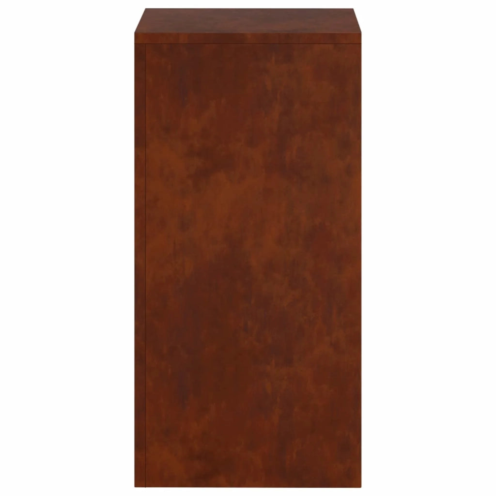 Supporto per piante Ruggine 30 x 30 x 60 cm Acciaio Corten 8012486