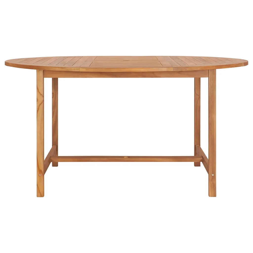 Tavolo da Giardino 150x76 cm in Massello di Teak cod mxl 34343