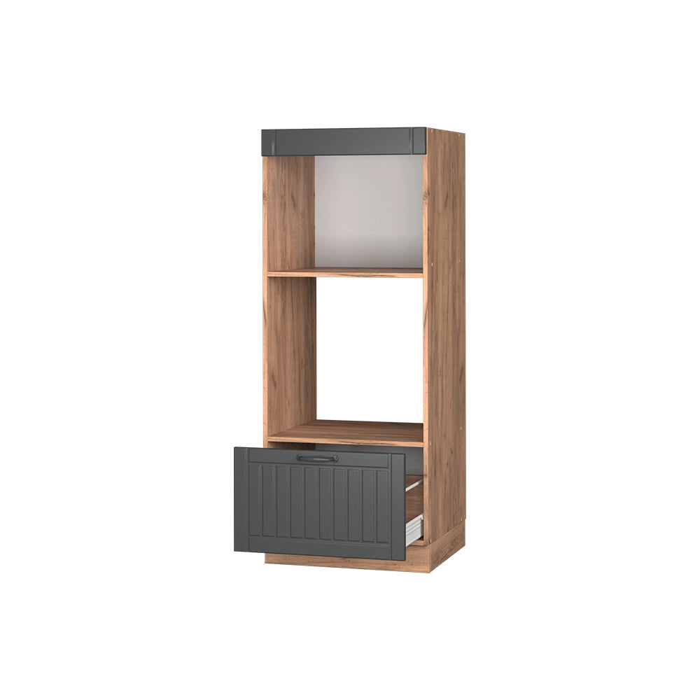 Vicco Set mobili bagno Grigio scuro 60 cm